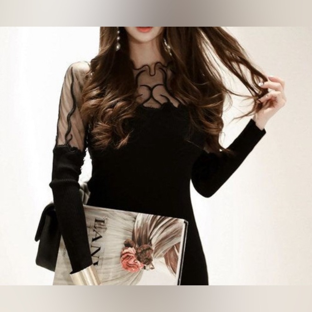 🥰😍🦊New Sexy sweater mini  bodycorn dress